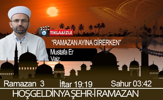 26 Nisan 2020 Trabzon iftar vakti "Ramazana hazırlık"