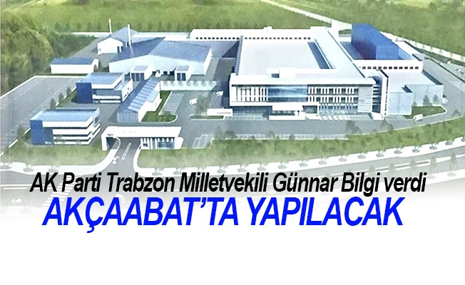 AK Parti Trabzon Milletvekili Dr. Adnan Günnar Müjdeyi Verdi.