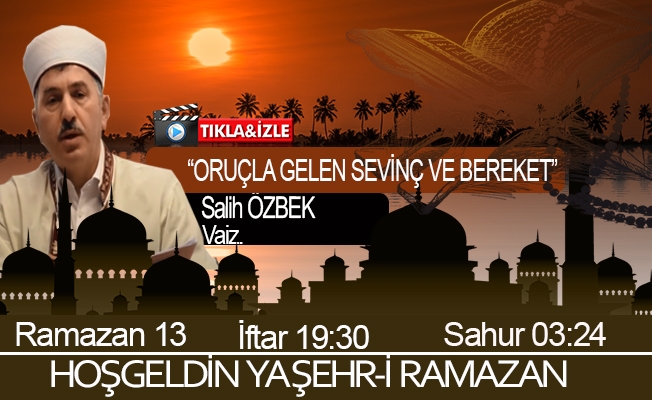 06 Mayıs 2020 Trabzon iftar vakti "Oruçla Gelen Sevinç ve Bereket"