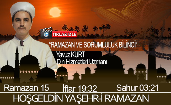 08 Mayıs 2020 Trabzon iftar vakti "Helal ve Haram Allah'ın Kuralları İçin Koyduğu Sınır"