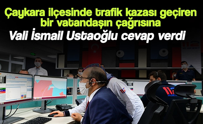 Trabzon 112 Acil Çağrı Merkezi, Vali Ustaoğlu’nun İlk Çağrıyı Yanıtlamasıyla Açıldı