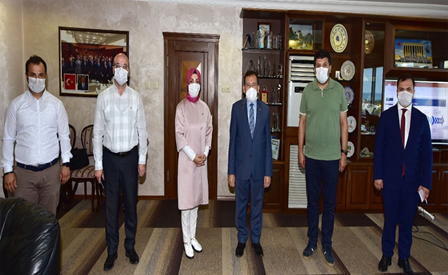TTSO’yu ziyaret eden Milletvekili Ayvazoğlu ile projeler görüşüldü