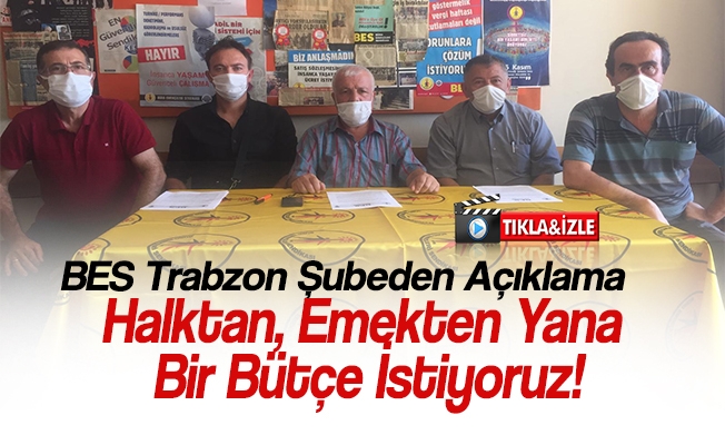 BES  Trabzon Şubesinden Açıklama.