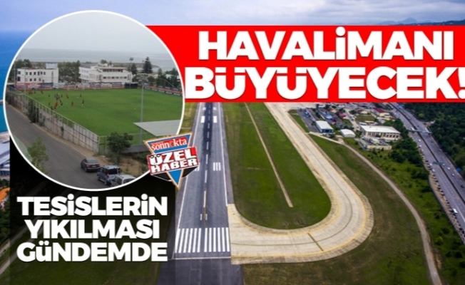 Trabzon havalimanı büyüyecek! Proje tesisleride kapsıyor