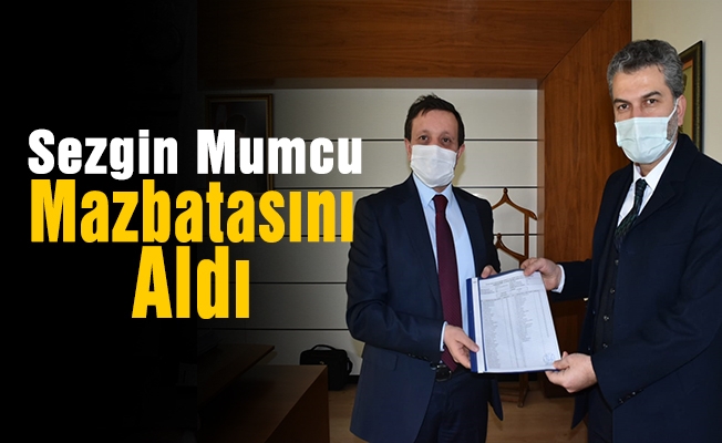 AK Parti Trabzon İl Başkanı Dr. Sezgin Mumcu İl Başkanlığı mazbatasını aldı.