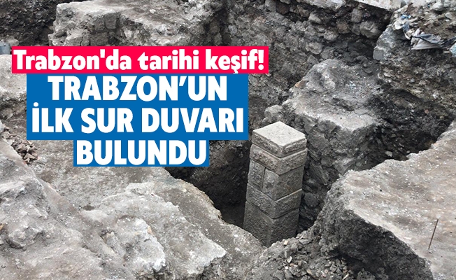 Trabzon'da tarihi keşif!