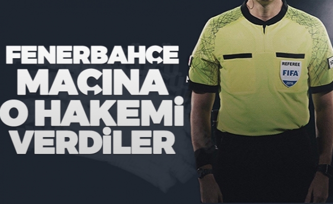 Trabzonspor - Fenerbahçe maçının hakemi açıklandı