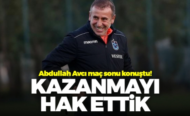 Abdullah Avcı böyle açıkladı! "Trabzonspor hep zirve için yarışır”