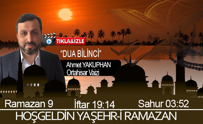21 Nisan 2021 Trabzon iftar vakti "Dua Bilincii”"