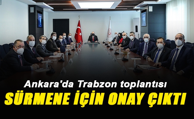 Ankara'da Trabzon toplantısı