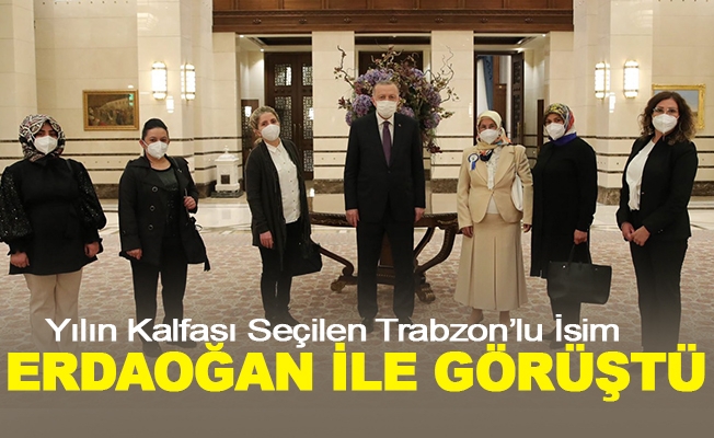 Cumhurbaşkanı Erdoğan yılın ahisi, kalfası ve çıraklarıyla bir araya geldi