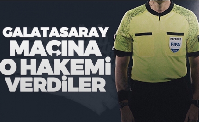 Galatasaray - Trabzonspor maçının hakemi açıklandı