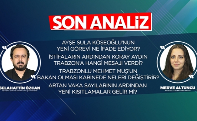 Sonnokta Gazetesi Sorumlu Yazı İşleri Müdürü Selahattin Özcan ile Haber Müdür Merve Altuncu gündemi değerlendirdi.
