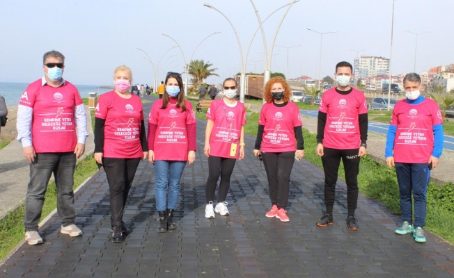 TEV Trabzon Şubesi Gönüllüleri “Kendine Yeten, Geleceğe Yetişen Kızlar” için Koştu
