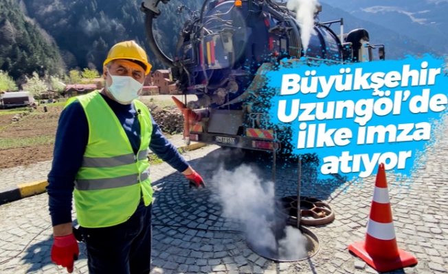 Trabzon Büyükşehir Uzungöl'de ilke imza atıyor
