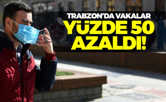 Trabzon’da vakalar yüzde 50 azaldı!
