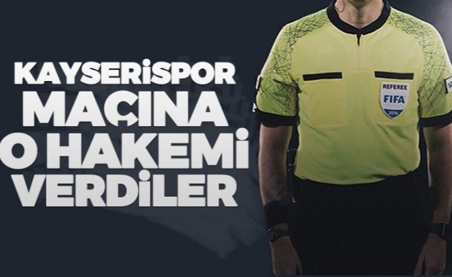 Trabzonspor - Kayserispor maçının hakemi açıklandı