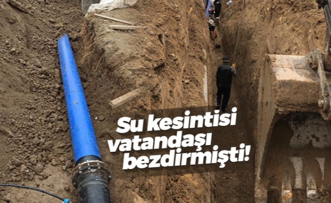 Trabzon Büyükşehir Yomra’nın su sıkıntısını çözdü