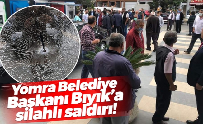Yomra Belediye Başkanı Mustafa Bıyık'a silahlı saldırı!