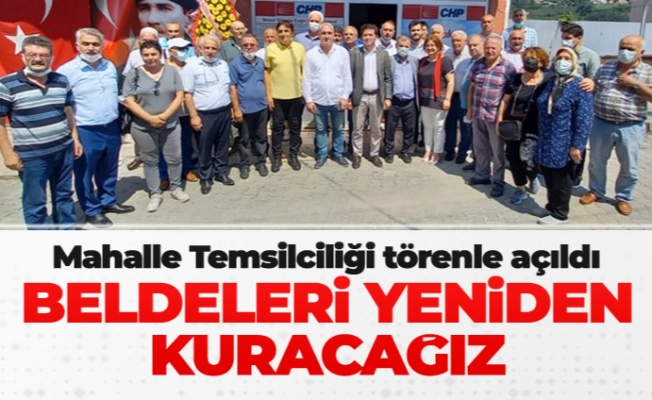 CHP'li Ahmet Kaya: 'Beldeleri yeniden kuracağız'