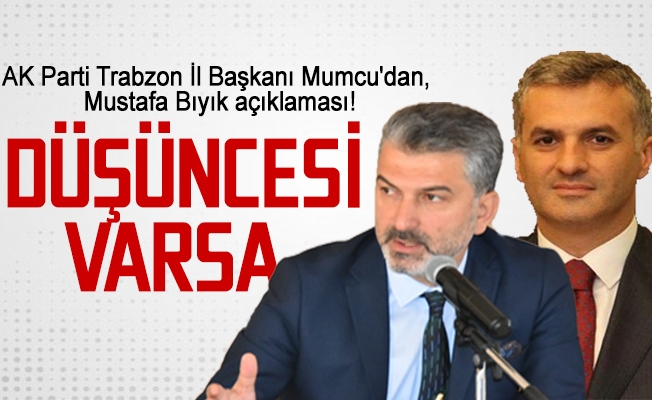 Ak Parti il başkanından Mustafa Bıyık açıklaması geldi