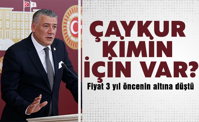 İYİ Parti Trabzon Milletvekili Dr. Hüseyin Örs, “Fiyat 3 yıl öncenin altına düştü” dedi.