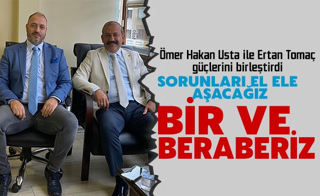 Trabzon Şoförler ve Otomobilciler Odası Başkanlığı seçimlerinde mevcut başkan Ömer Hakan Usta ile Ertan Tomaç güçlerini birleştirdi