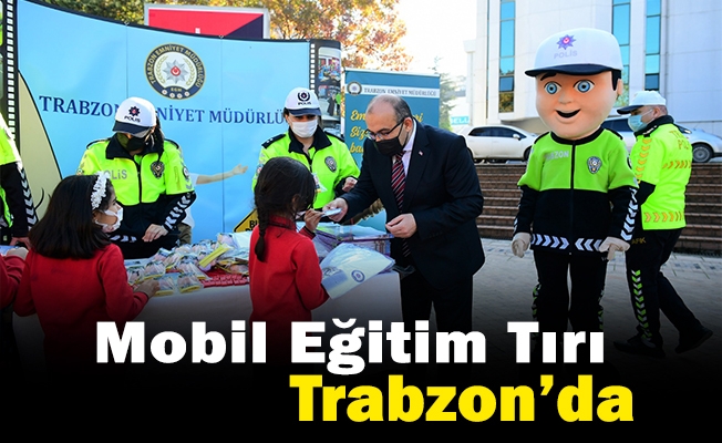 Mobil Eğitim Tırı Trabzon’da