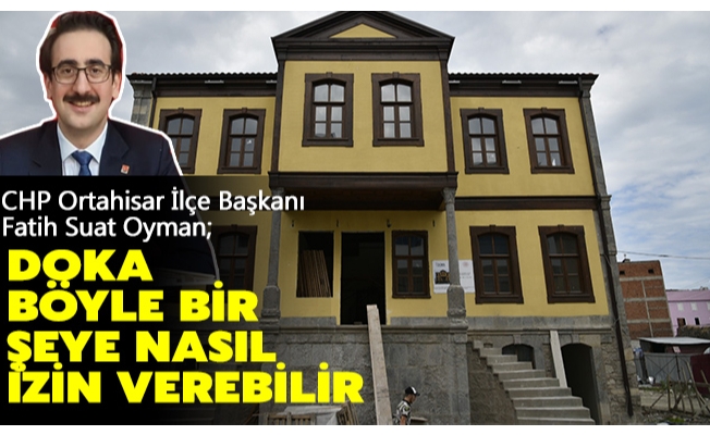 Trabzon'da tarihi bina ile ilgili flaş ayrıntı!