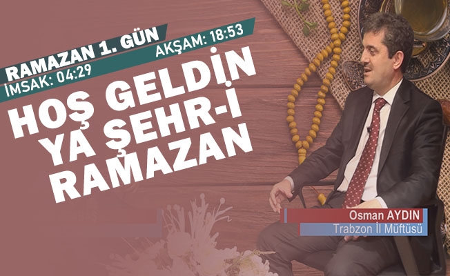 Trabzon iftar vakti "Ramazan Ayının Kazandırdıklarını Korumak