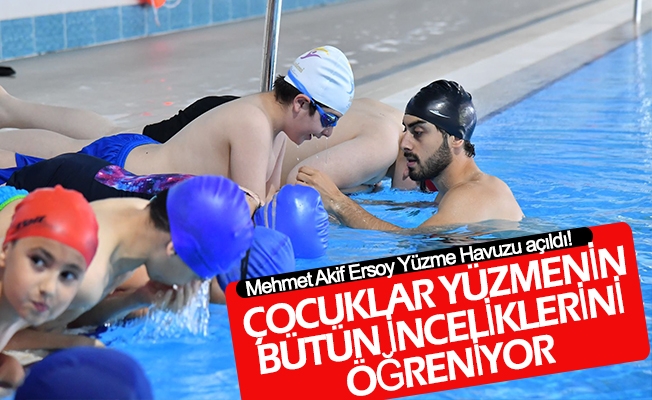 Mehmet Akif Ersoy Yüzme Havuzu açıldı!