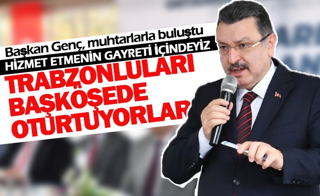 Başkan Genç, muhtarlarla 29. İstişare Toplantısı’nda buluştu