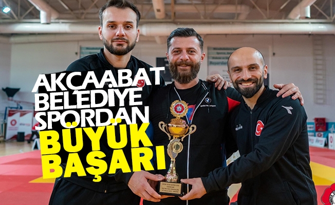 Akçaabat Belediye Spordan Büyük Başarı