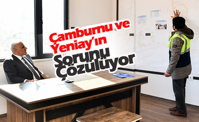Çamburnu Ve Yeniay’ın  Kanalizasyon Sorunu Çözülüyor
