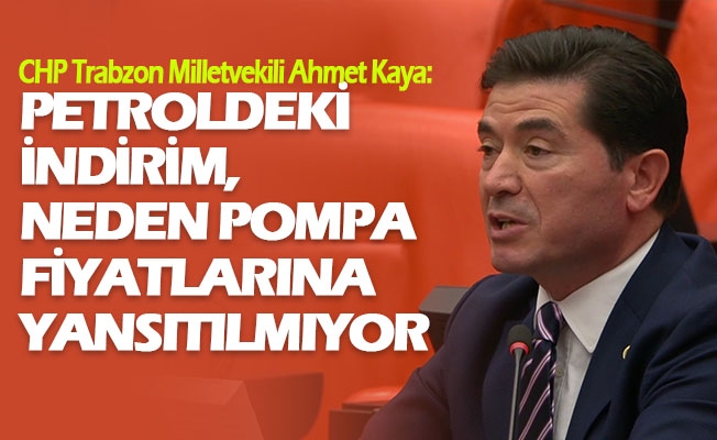 Chp’li Ahmet Kaya: “Rusya’nın Petrolde Yaptığı İndirim Neden Pompaya Yansıtılmıyor?”