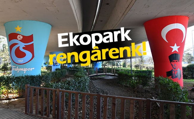 Ekopark rengârenk!