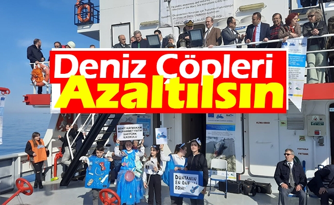 LitOUTer Projesi Kapanış Etkinliği, KTÜ Denar-1 Araştırma Gemisi’nde Gerçekleştirildi