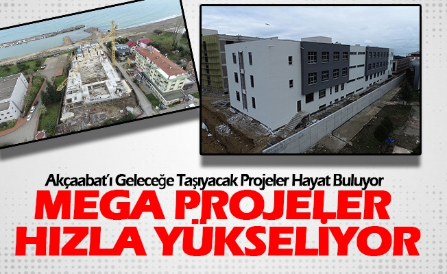 Akçaabat’ı Geleceğe Taşıyacak Projeler Hayat Buluyor
