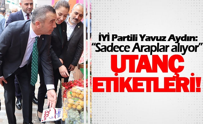Markette kilosu 200 TL olan kayısıyı kimlerin aldığını soran İYİ Partili Aydın,  “Sadece Araplar alıyor” yanıtını aldı!