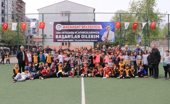 Akçaabat’ta İlkokullar Arası Futbol Turnuvası Sona Erdi
