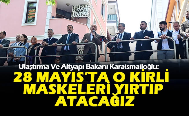 Ulaştırma Ve Altyapı Bakanı Karaismailoğlu: Çalınmadık Kapı, Girilmedik Gönül Bırakmayacağız