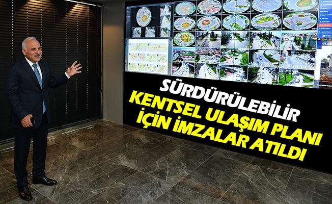 Sürdürülebilir Kentsel Ulaşım Planı İçin İmzalar Atıldı