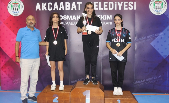 Akçaabat’ta Masa Tenisi Turnuvası Düzenlendi