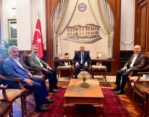 Aziz Yıldırım'a hayırlı olsun ziyareti Aziz Yıldırım'a hayırlı olsun ziyareti