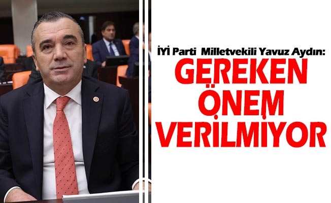İYİ Parti Trabzon Milletvekili Yavuz Aydın 29 Ekim Cumhuriyet Bayramı’na gereken önemin verilmediğini ifade ederek iktidarı eleştirdi