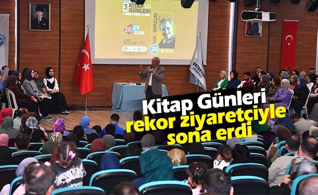 Kitap Günleri rekor ziyaretçiyle sona erdi