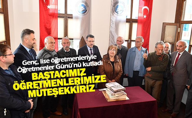 Genç, lise öğretmenleriyle Öğretmenler Günü’nü kutladı