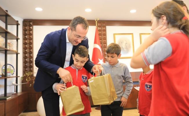 BAŞKAN EKİM’E EN ÖZEL ZİYARET