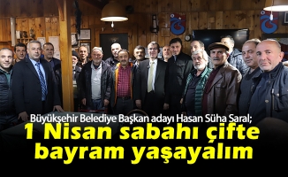 Hasan Süha Saral Trabzon’a, Trabzonlulara daha iyi bir şehir ve yaşam sunabilmek için projelerini anlatmaya devam ediyor