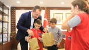 BAŞKAN EKİM’E EN ÖZEL ZİYARET